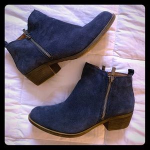 Lucky Brand Suede Booties